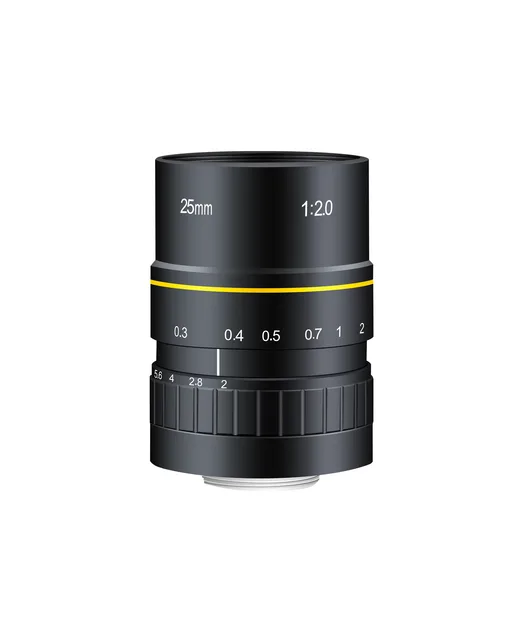 25mm 5 MP Machine Vision Lens