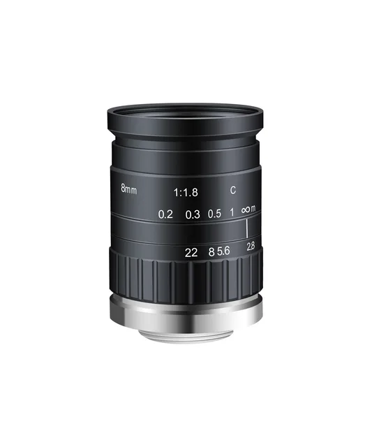 8mm 10 MP Machine Vision Lens