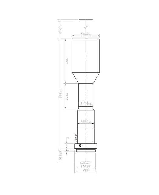 SAM-TC04WD110-C23-HR mechanical drawing