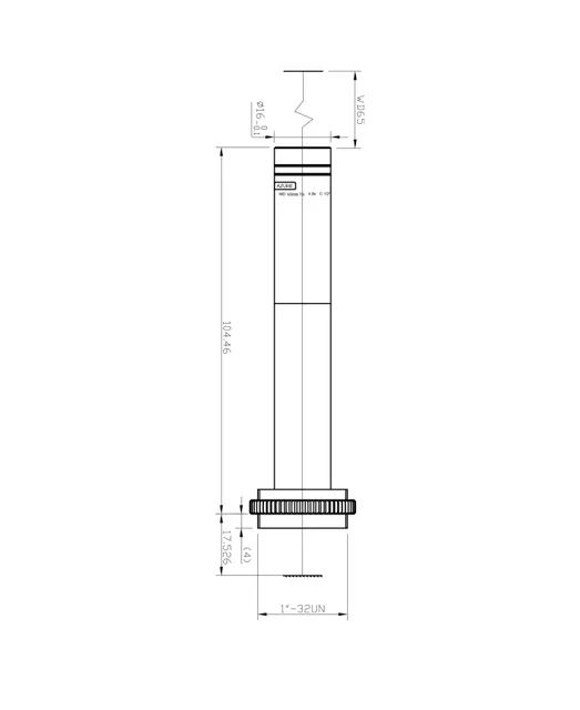 SAM-TC40WD65-C2 mechanical drawing